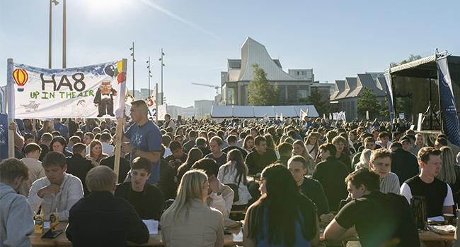 Billede af Studiestart på havnen i Aalborg 2022